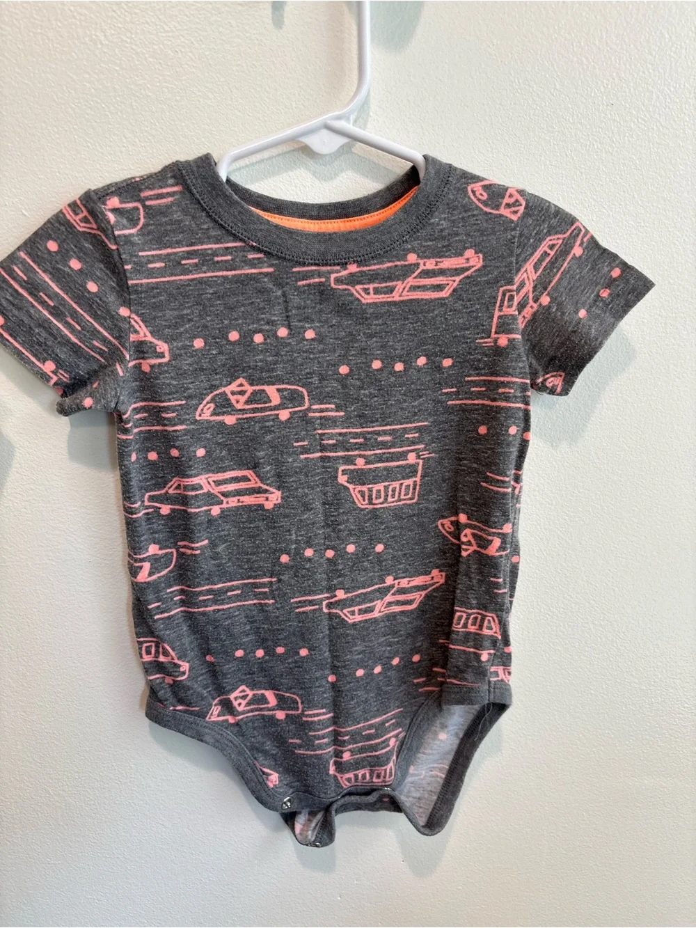 18 month summer t shirt baby boy bundle stripes neon colors